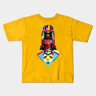 Polygon-Man Kids T-Shirt